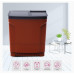 Washing Machine: Godrej 8 Kg 5 Star With 460 PowerMax Wash Motor Semi-Automatic Top Load Boderless Design Washing Machine Appliance (WSEDGE ULT 80 5.0 DB2M CSRD, Crystal Red, With Toughened Glass Lid)